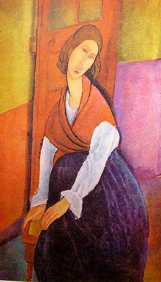 Amedeo Modigliani Portrait of Jeanne Hebuterne China oil painting art